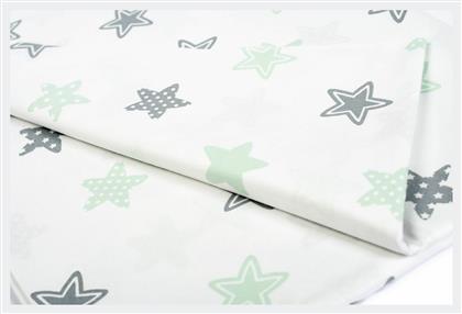 Dimcol Σετ Σεντόνια Κούνιας Star 120x160cm 101 Green από το Aithrio