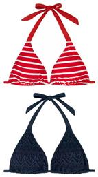 Bikini Τριγωνάκι Red/Navy Valencia 2Pack Dorina από το Plus4u