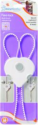 Dreambaby Flexi Προστατευτικό για Ντουλάπια & Συρτάρια από Πλαστικό σε Λευκό Χρώμα
