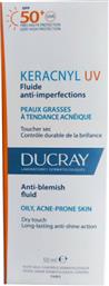 Ducray Kerancyl Αντηλιακή Κρέμα Προσώπου SPF50 50ml από το Pharm24