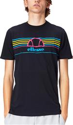 Ellesse Ανδρικό T-shirt Μαύρο με Στάμπα