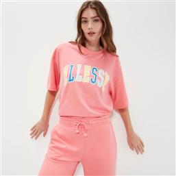 Ellesse Calipsi SGR17614 Γυναικείο T-shirt Ροζ με Στάμπα από το Outletcenter
