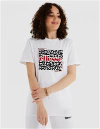 Ellesse Padd Γυναικείο Αθλητικό T-shirt Λευκό
