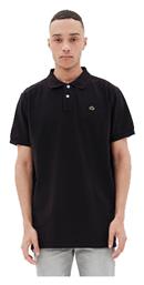 Emerson Ανδρικό T-shirt Κοντομάνικο Polo Μαύρο