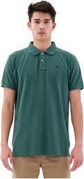 Emerson Ανδρικό T-shirt Polo Πράσινο