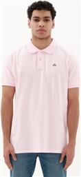 Emerson Ανδρικό T-shirt Polo Ροζ