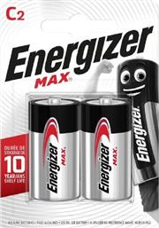 Energizer Max Αλκαλικές Μπαταρίες C 1.5V 2τμχ από το e-shop