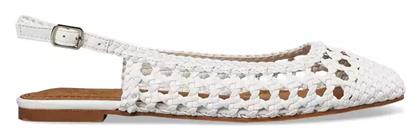Envie Shoes Γυναικείες Μπαλαρίνες Slingback σε Λευκό Χρώμα από το MyShoe