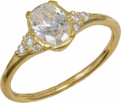 Επίχρυσο δαχτυλίδι Honor Omano 925 Anabelle 60102001380C-7 60102001380C-7 Ασήμι