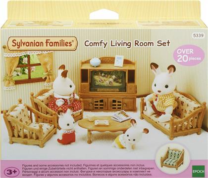 Epoch Toys Παιχνίδι Μινιατούρα Sylvanian Families Comfy Living Room Set για 3+ Ετών