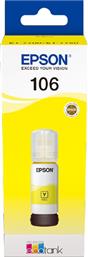 Epson 106 Μελάνι Εκτυπωτή InkJet Κίτρινο (C13T00R440)