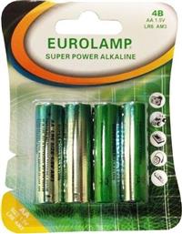 Eurolamp Super Power Αλκαλικές Μπαταρίες AA 1.5V 4τμχ από το Esmarket