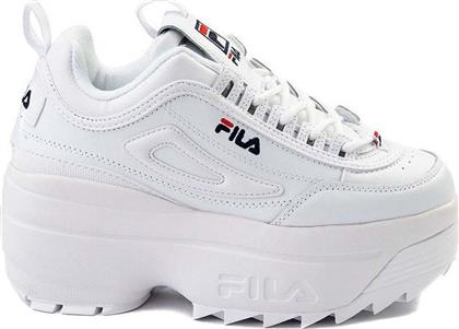 Fila Disruptor II Wedge Γυναικεία Chunky Sneakers Λευκά από το Altershops