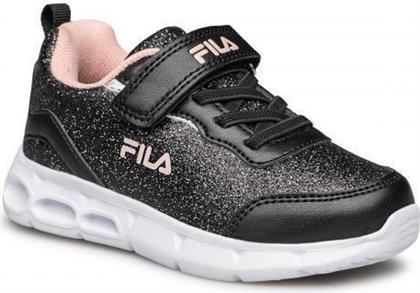 Fila Παιδικά Sneakers με Φωτάκια Μαύρα από το SportsFactory