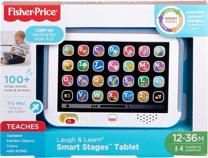 Fisher Price Ηλεκτρονικό Παιδικό Εκπαιδευτικό Laptop/Tablet Laugh & Learn (English) για 1+ Ετών από το Moustakas Toys
