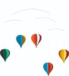 Flensted Mobiles Παιδικό Διακοσμητικό Μόμπιλε Δωματίου Αερόστατα 53x62cm από το Designdrops