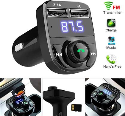 FM Transmitter Αυτοκινήτου με USB