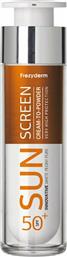 Frezyderm Sun Screen Cream-to-Powder Αντηλιακό Προσώπου SPF50+ 50ml