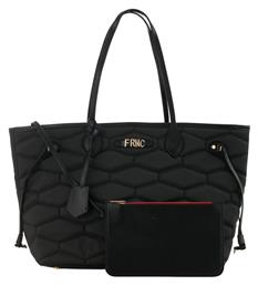 FRNC Γυναικεία Τσάντα Ώμου Μαύρη
