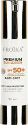 Froika Premium Sunscreen Αντηλιακή Κρέμα Προσώπου SPF50 50ml από το Pharm24