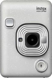 Fujifilm Instant Φωτογραφική Μηχανή Instax Mini LiPlay Stone White από το e-shop