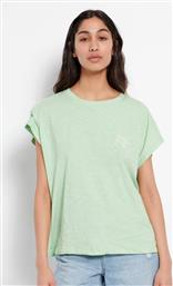Funky Buddha Γυναικείο Αθλητικό T-shirt Green Fig