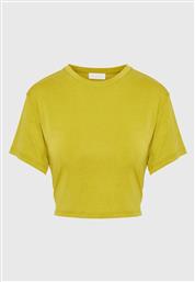Funky Buddha Γυναικείο T-shirt Blazing Yellow