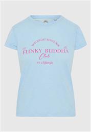 Funky Buddha Γυναικείο T-shirt Μπλε από το Funky Buddha