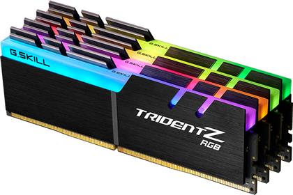 G.Skill Trident Z RGB 32GB DDR4 RAM με 4 Modules (4x8GB) και Ταχύτητα 3600 για Desktop