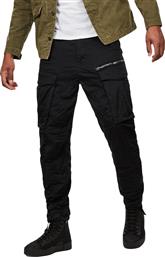 G-Star Raw Rovic Zip 3D Ανδρικό Παντελόνι Cargo Ελαστικό σε Κανονική Εφαρμογή Μαύρο από το Spartoo