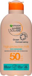 Garnier Ambre Solaire Ocean Protect Αδιάβροχη Αντηλιακή Κρέμα για το Σώμα SPF50 200ml από το Pharm24