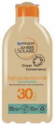 Ambre Solaire Ocean Protect High Protection Milk Αδιάβροχη Αντηλιακή Κρέμα για το Σώμα SPF30 200ml Garnier από το e-Fresh