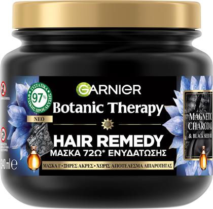 Garnier Botanic Therapy Magnetic Charcoal Μάσκα Μαλλιών για Ενδυνάμωση 340ml