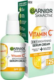 Garnier Skinactive Vitamin C Brightening SPF25 Serum Προσώπου με Βιταμίνη C για Λάμψη 50ml από το Pharm24