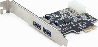 Gembird Κάρτα PCIe σε 2 θύρες USB 3.0 από το e-shop