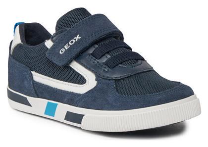 Geox Παιδικά Sneakers B Kilwi Ανατομικά Navy Μπλε