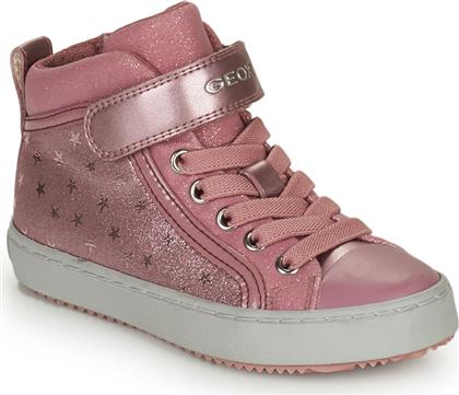 Geox Παιδικά Sneakers High Ανατομικά για Κορίτσι Ροζ από το SerafinoShoes