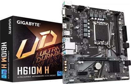 Gigabyte H610M H rev. 1.0 Motherboard Micro ATX με Intel 1700 Socket