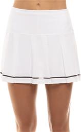 Γυναικεία φούστα τένις Lucky In Love Long Micro Tuck Pleat White από το E-tennis