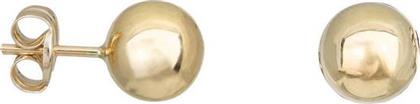 Γυναικεία σκουλαρίκια φούσκες από χρυσό Κ14 033677 033677 Χρυσός 14 Καράτια από το Kosmima24