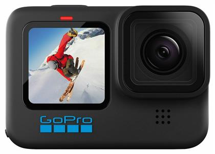 Hero10 Black Action Camera 5K Υποβρύχια με WiFi Μαύρη με Οθόνη 2.27'' GoPro
