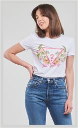 Guess Γυναικείο T-shirt Floral Λευκό από το Spartoo
