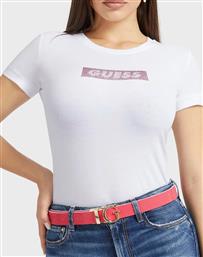 Guess Γυναικείο T-shirt Λευκό από το Plus4u