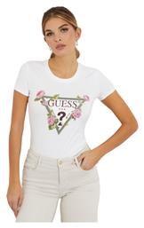 Guess Γυναικείο T-shirt Λευκό από το Favela
