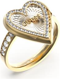 Guess Love Γυναικείο Δαχτυλίδι με Πέτρες από Ατσάλι από το Kosmima24