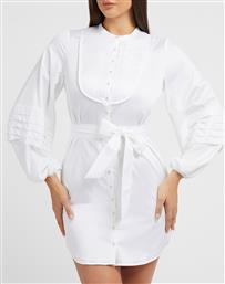 Guess Mini Σεμιζιέ Φόρεμα Λευκό