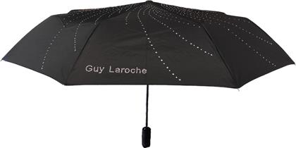 Guy Laroche Αυτόματη Ομπρέλα Βροχής Σπαστή Μαύρη από το Plus4u
