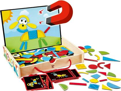 Hape Μαγνητικό Παιχνίδι Κατασκευών Art Box για Παιδιά 3+ Ετών