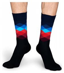Happy Socks Diamond Faded Ανδρικές Κάλτσες με Σχέδια Πολύχρωμες