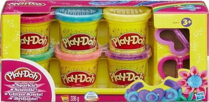 Hasbro Play-Doh 6 Βαζάκια Πλαστελίνης για 3+ Ετών από το Toyscenter